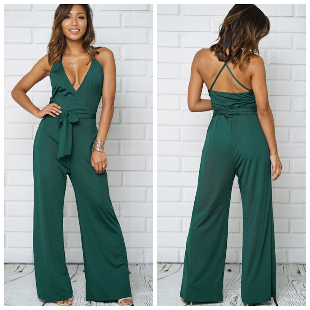 Green Forest Jumpsuit